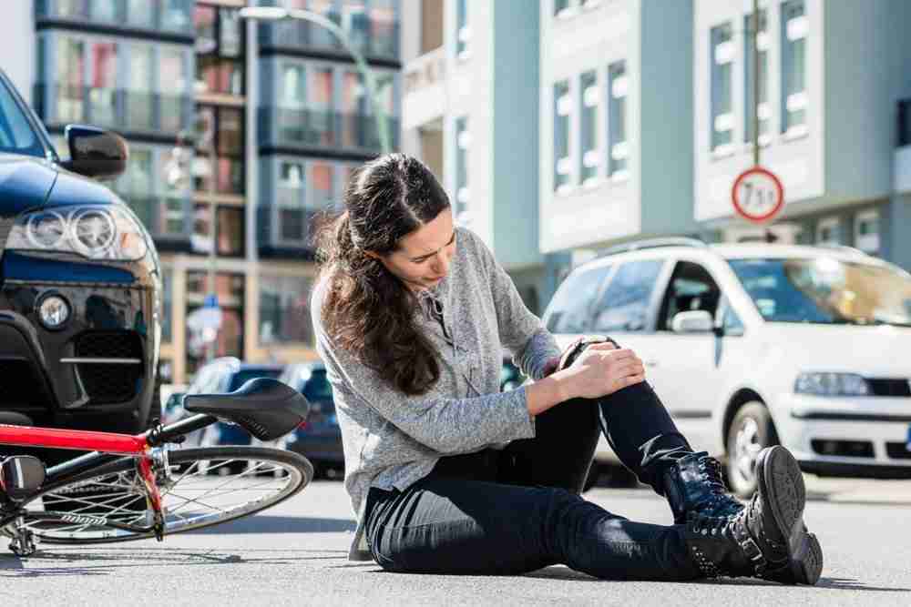 bicycle road accident glamorgan