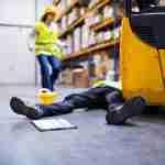 Forklift truck crushing a worker leading to a claim
