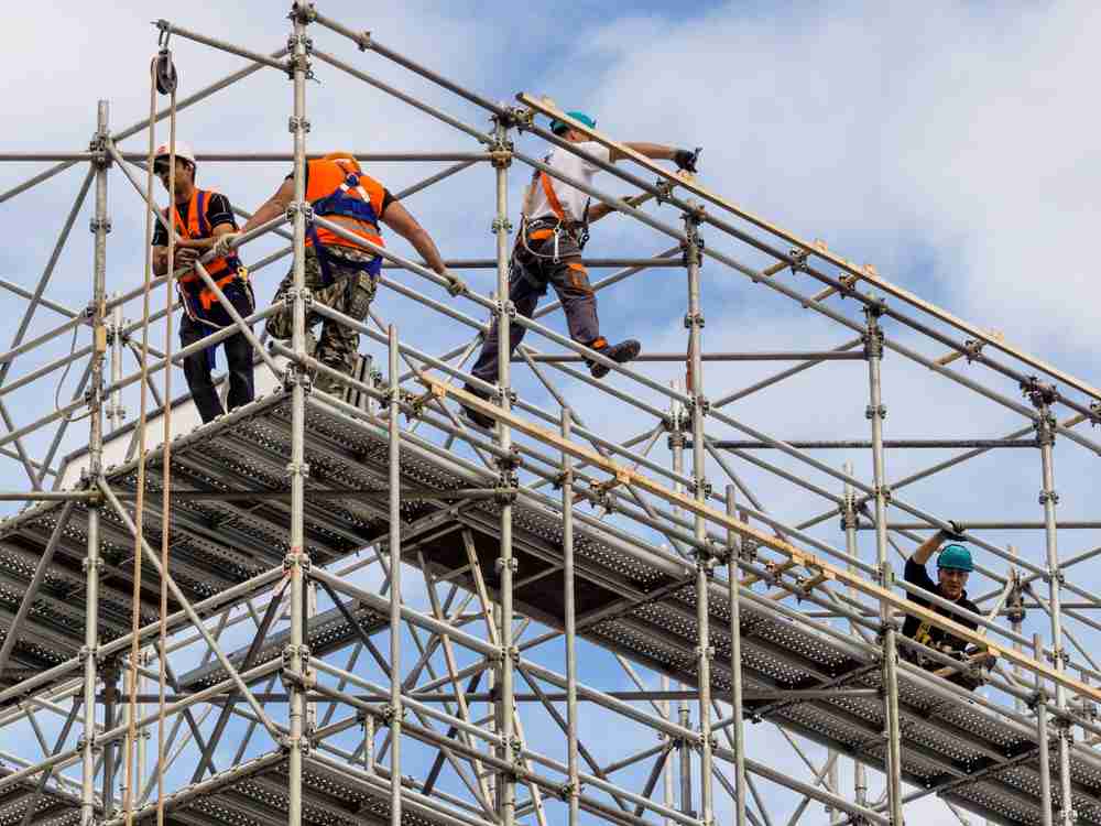 work platform accident